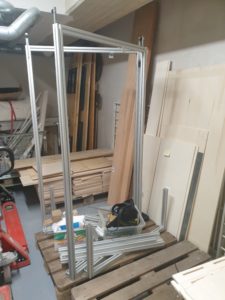 Umzug ins Lager des Happylabs