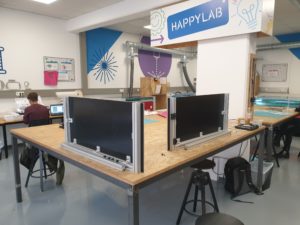 Montage der Bannerflächen